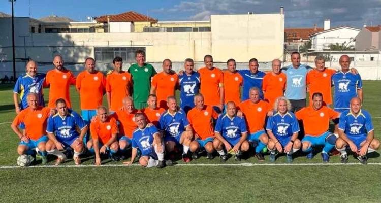 Στη Λήμνο βρέθηκαν Παλαίμαχοι Ποδοσφαιριστές από την Κοζάνη