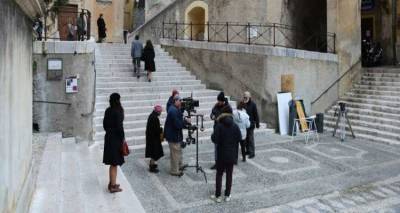 Ολοκληρώθηκαν τα γυρίσματα για τον «Καζαντζάκη» στη Νότια Γαλλία | Οι πρώτες εικόνες