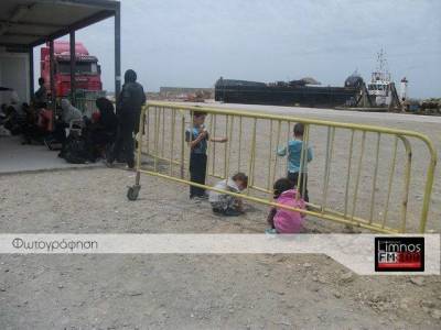 Μπαράζ αφίξεων παράνομων μεταναστών σε Λήμνο και Άγιο Ευστράτιο (photos)