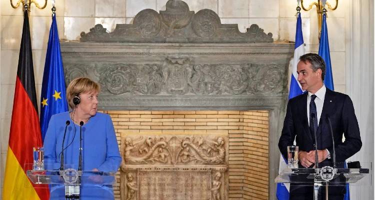Μητσοτάκης: Η σημερινή Ελλάδα είναι διαφορετική από αυτή που γνωρίσατε | Μέρκελ: Απαίτησα πολλά από τους Έλληνες