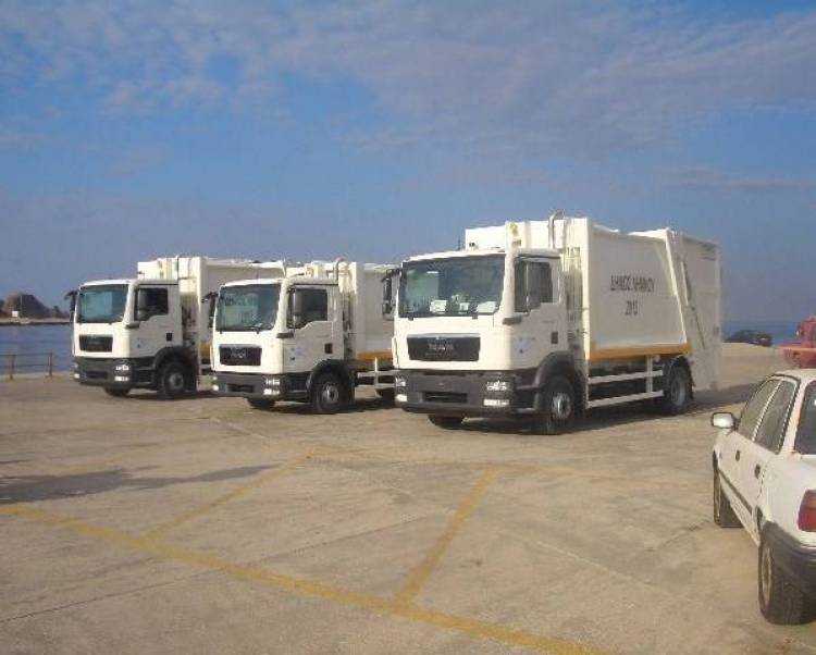 Εκσυγχρονισμός στο σύστημα συλλογής - μεταφοράς απορριμάτων του Δήμου Λήμνου | Παραλάβαμε 3 νέα απορριμματοφόρα