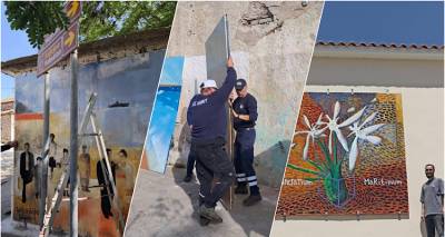 «Ιστορώντας το νησί της Υψιπύλης»: Νέες καλλιτεχνικές δημιουργίες κοσμούν σημεία της Λήμνου