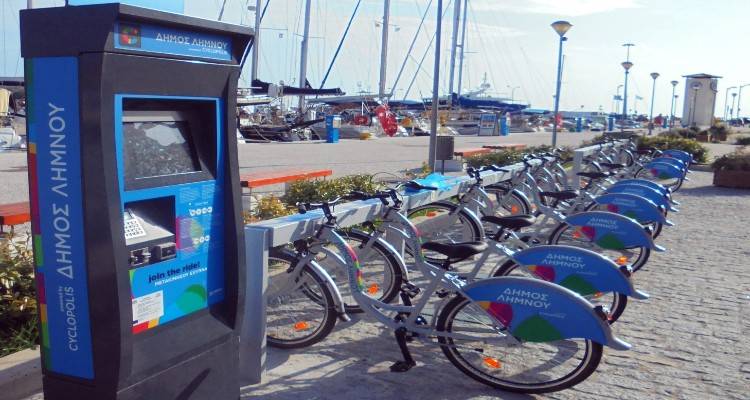 Λήμνος: Ξανά στην ενεργό δράση τα κοινόχρηστα ποδήλατα