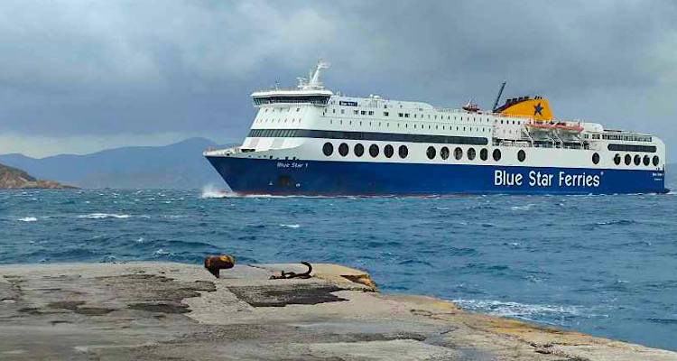 Με το «Blue Star 1» αντί του «Σάμος» τα έκτακτα δρομολόγια Μυτιλήνη–Λήμνο–Καβάλα στις 24 &amp; 25 Μαΐου