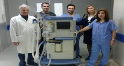 Νέο Αναισθησιολογικό Μηχάνημα στο Νοσοκομείο Λήμνου