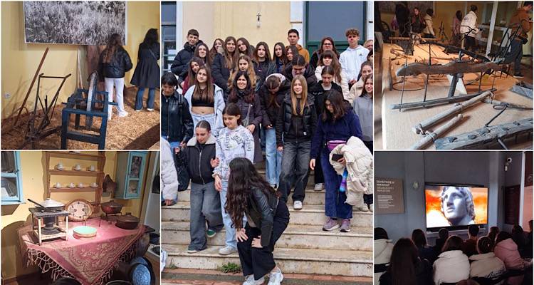 Κοινή επίσκεψη μαθητών του Λιβαδοχωρίου Λήμνου  και του 3ου γυμνασίου Κιλκίς στα μουσεία του Ευρωπού