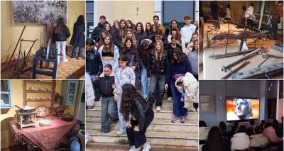 Κοινή επίσκεψη μαθητών του Λιβαδοχωρίου Λήμνου  και του 3ου γυμνασίου Κιλκίς στα μουσεία του Ευρωπού