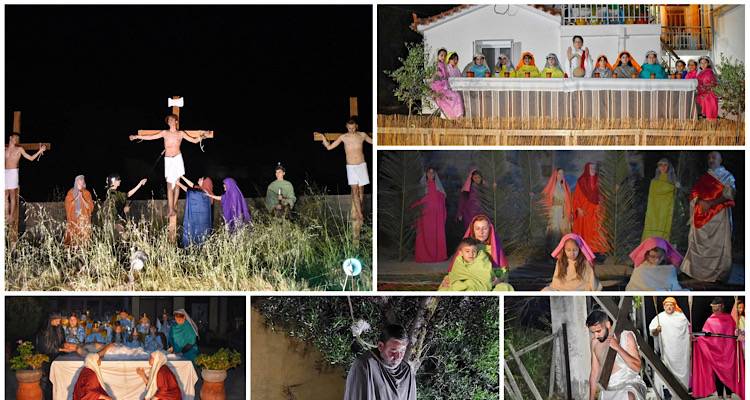 Μούδρος Λήμνου: Η «ζωντανή» αναπαράσταση του Θείου Δράματος
