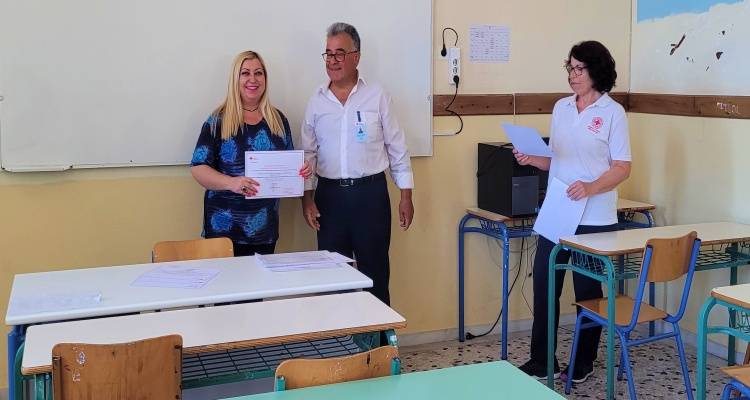 14 άνθρωποι στη Λήμνο έχουν πλέον την γνώση να σώσουν μια ζωή | Τελετή απονομής διπλωμάτων στην Σ.Α.Ε.Κ