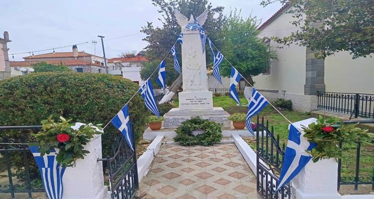 Εκδηλώσεις τιμής στα Τσιμάνδρια  Το πρώτο χωριό της Λήμνου που σήκωσε τη σημαία της Ελευθερίας