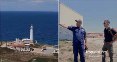Λήμνος: Στον ιστορικό φάρο της Πλάκας η εκπομπή «Prime Time» του ΣΚΑΪ (video)