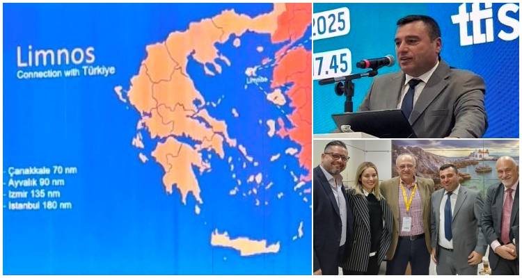 &Pi;&alpha;&rho;&omicron;&upsilon;&sigma;ί&alpha; &tau;&eta;&sigmaf; &Lambda;ή&mu;&nu;&omicron;&upsilon; &sigma;&tau;&eta;&nu; 19&eta; Έ&kappa;&theta;&epsilon;&sigma;&eta; &Tau;&omicron;&upsilon;&rho;&iota;&sigma;&mu;&omicron;ύ &tau;&eta;&sigmaf; &Sigma;&mu;ύ&rho;&nu;&eta;&sigmaf;