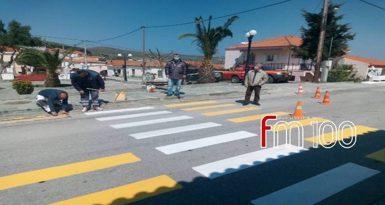Διαβάσεις πεζών απέκτησαν χωριά της Λήμνου