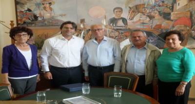 Με το Δήμαρχο Λύσης Κύπρου συναντήθηκε ο Δημήτρης Μαρινάκης