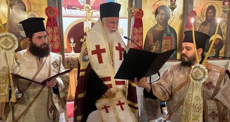 Μοναχική κουρά και χειροτονία στη Λήμνο