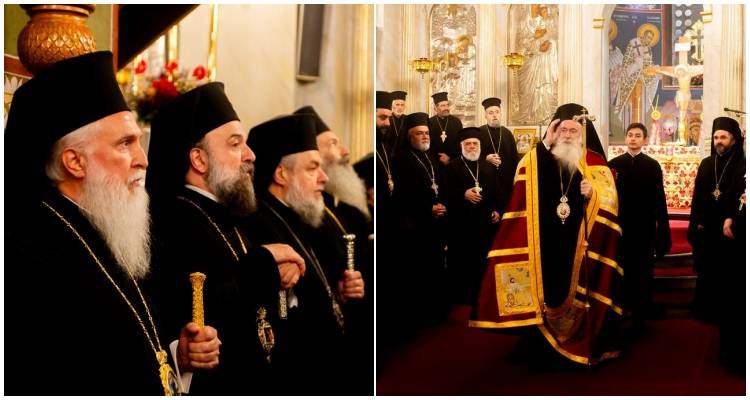 Ο Μητροπολίτης Λήμνου κ. Ιερόθεος στα ονομαστήρια του Μητροπολίτη Μεσσηνίας Χρυσοστόμου στην Καλαμάτα