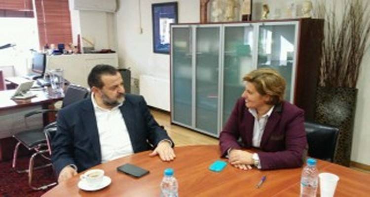 Συνάντηση Καλογήρου με τον Υφυπουργό Εργασίας