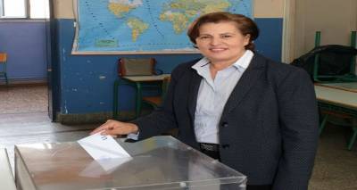 Ψήφισε η Χριστιάνα Καλογήρου