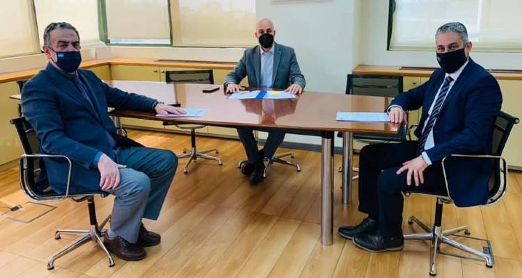 Λήμνος - Δασικοί Χάρτες: Συνάντηση Κουφέλου με Υφ. Περιβάλλοντος και Ενέργειας