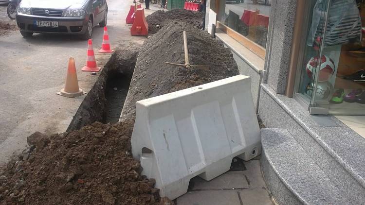 «Υπογειοποίηση δικτύου δημοτικού φωτισμού και εγκατάσταση φωτιστικών σωμάτων» στη Μύρινα