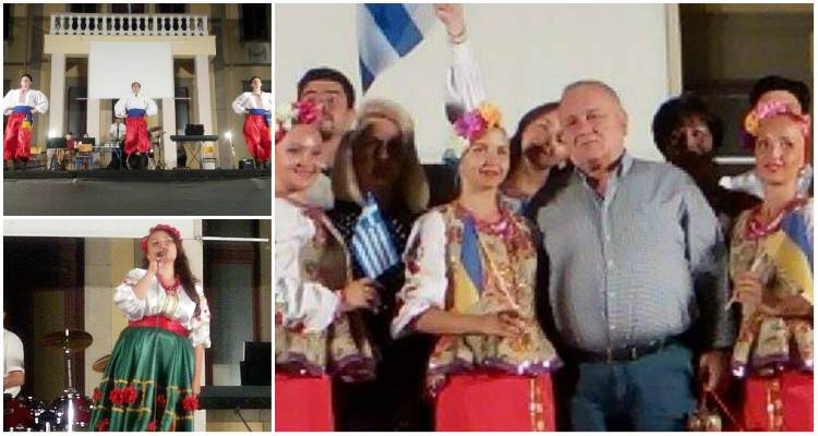 &Sigma;&epsilon; &kappa;&lambda;ί&mu;&alpha; &sigma;&upsilon;&gamma;&kappa;ί&nu;&eta;&sigma;&eta;&sigmaf; &eta; &beta;&rho;&alpha;&delta;&iota;ά &Epsilon;&lambda;&lambda;&eta;&nu;&omicron;-&Omicron;&upsilon;&kappa;&rho;&alpha;&nu;&iota;&kappa;ή&sigmaf; &Phi;&iota;&lambda;ί&alpha;&sigmaf; &sigma;&tau;&eta; &Lambda;ή&mu;&nu;&omicron; (video)