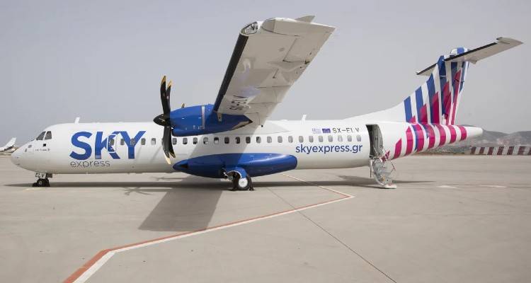 Η SKY express φέρνει το πρώτο υπερσύγχρονο «πράσινο» ATR 72-600 στους ελληνικούς αιθέρες
