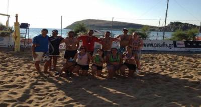 Τα πρώτα αποτελέσματα του 4ου τουρνουά Beach Volley στη Λήμνο (photos)