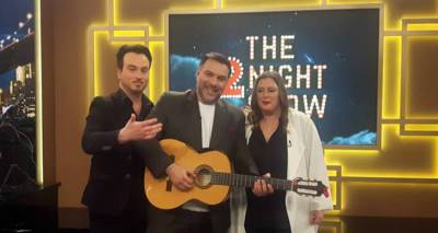 The 2night Show: Η Δόμνα Κουντούρη καλεσμένη του Γρηγόρη Αρναούτογλου (photo &amp; video)