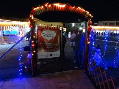 Ζωντάνια,χαμόγελα και πολύ κέφι στο χωριό του Άη Βασίλη