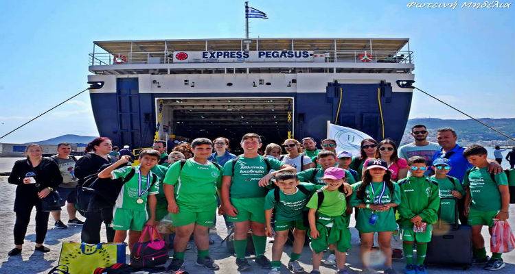 Ο Α.Ο. Ηφαιστία στο Φεστιβάλ Αθλητικών Ακαδημιών της Ξάνθης.