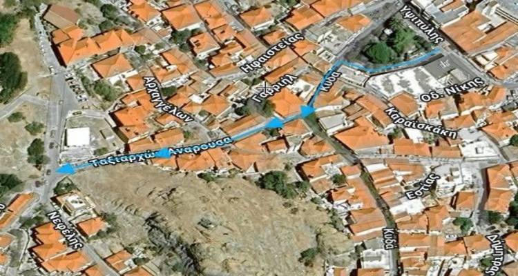 Μύρινα: Κλειστή στην κυκλοφορία η  “Νεφέλης”