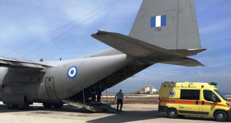 Λήμνος: Μεταμεσονύκτια αεροδιακομιδή για νεαρό άντρα