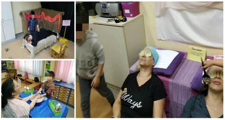 Σε Spa μεταμορφώθηκε το νηπιαγωγείου Αγίου Δημητρίου για τη «Γιορτή της Μητέρας»