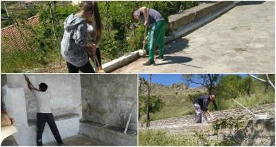 «Έλαμψε» το Πλατύ: Οι νέοι σήκωσαν τα μανίκια για το χωριό τους! (photos)