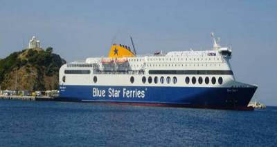 Το Blue Star 1 μηδενίζει την απόσταση Λήμνος – Καβάλα