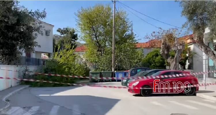 Μύρινα: Κλειστός ο δρόμος μπροστά από το 2ο Δημοτικό Σχολείο Μύρινας