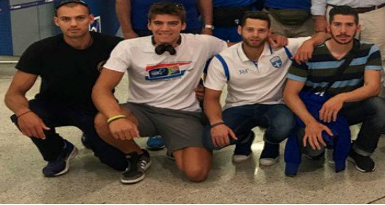 &Sigma;&tau;&eta;&nu; &Tau;&sigma;&epsilon;&chi;ί&alpha; &mu;&epsilon; &tau;&alpha; &chi;&rho;ώ&mu;&alpha;&tau;&alpha; &tau;&eta;&sigmaf; &Epsilon;&theta;&nu;&iota;&kappa;ή&sigmaf; &omicron; &Lambda;&eta;&mu;&nu;&iota;ό&sigmaf; &Pi;&alpha;&nu;&alpha;&gamma;&iota;ώ&tau;&eta;&sigmaf; &Mu;&alpha;&gamma;&delta;&alpha;&nu;ή&sigmaf;