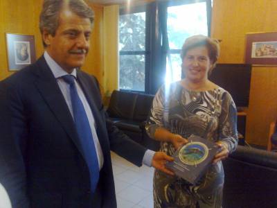 Συνάντηση Καλογήρου με τον Γενικό Γραμματέα Τηλεπικοινωνιών και Ταχυδρομείων