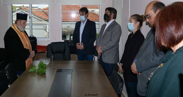 Αγιασμός για τον αναπτυξιακό &quot;Αρμό&quot; Λέσβου - Λήμνου - Αγ. Ευστρατίου