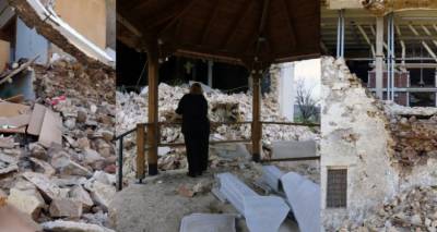 Σεισμός στην Ελασσόνα: Μετρούν τις πληγές τους οι κάτοικοι | Σημαντική καθίζηση εδάφους, μέχρι και 40 εκατοστά