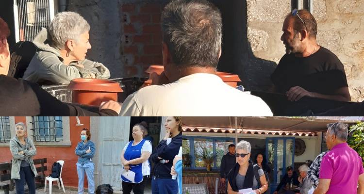 Περιοδεία της Αγλαΐας Κυρίτση στη Λήμνο και στον Άγιο Ευστράτιο
