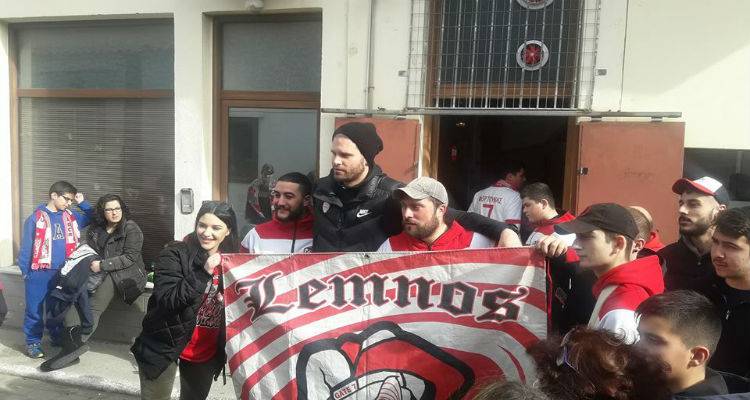 &Lambda;ή&mu;&nu;&omicron;&sigmaf;: &Pi;&rho;ί&nu;&tau;&epsilon;&zeta;&eta;&sigmaf; &kappa;&alpha;&iota; &Mu;&pi;ό&gamma;&rho;&eta;&sigmaf; &sigma;&tau;&eta;&nu; &kappa;&omicron;&pi;ή &tau;&eta;&sigmaf; &pi;ί&tau;&alpha;&sigmaf; &tau;&eta;&sigmaf; &Theta;ύ&rho;&alpha;&sigmaf; 7