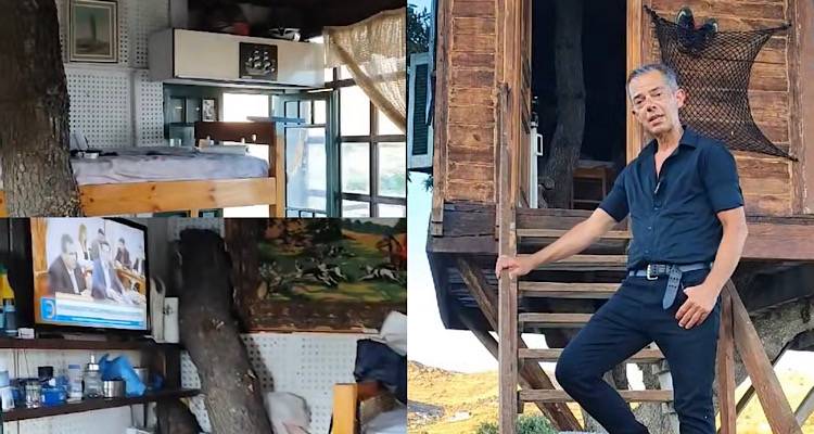 Λήμνος: Ένα μοναδικό δεντρόσπιτο «κρυμμένο» κάπου στο Θάνος (βίντεο)