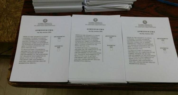 Με σκάφος του Πολεμικού Ναυτικού τα ψηφοδέλτια του δημοψηφίσματος στη Λήμνο και τον Άγιο Ευστράτιο