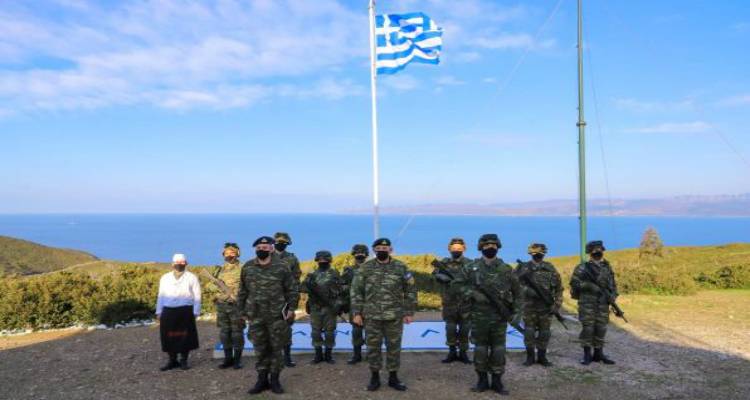 Επίσκεψη Αρχηγού ΓΕΕΘΑ σε Λήμνο και Άγιο Ευστράτιο | Έδωσε εντολές για συνεχή επαγρύπνηση (photos)