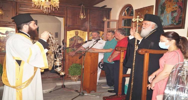Μύρινα: Θυρανοίξια και πρώτη λειτουργία στο εκκλησάκι της αγοράς