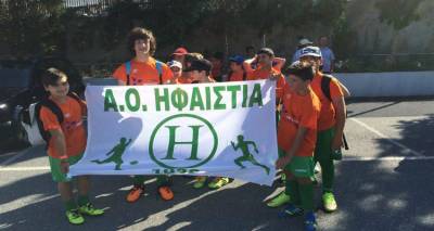 &Mu;&epsilon; 3 &alpha;&theta;&lambda;&eta;&tau;έ&sigmaf; &sigma;&tau;&alpha; &Pi;&alpha;&nu;&epsilon;&lambda;&lambda;ή&nu;&iota;&alpha; &Pi;&rho;&omega;&tau;&alpha;&theta;&lambda;ή&mu;&alpha;&tau;&alpha; &Sigma;&tau;ί&beta;&omicron;&upsilon; &eta; &Eta;&phi;&alpha;&iota;&sigma;&tau;ί&alpha; &Lambda;ή&mu;&nu;&omicron;&upsilon;