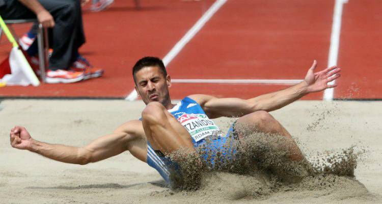 Ο Μιχάλης Μερτζανίδης στο μίτινγκ στίβου «Χανιά 2018»