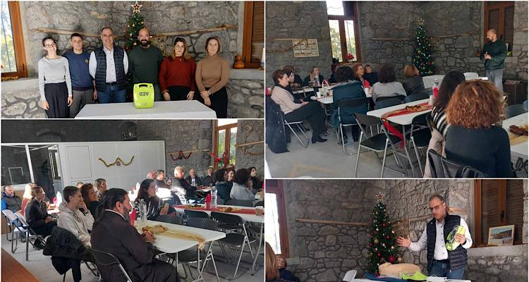 Αστραπή Ρωμανού: Σεμινάριο για τη χρήση του απινιδωτή