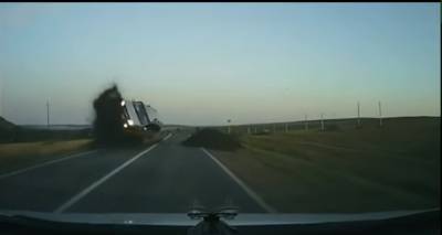 Είδε ΙΧ να απογειώνεται και να έρχεται καταπάνω του -Σοκαριστικό τροχαίο